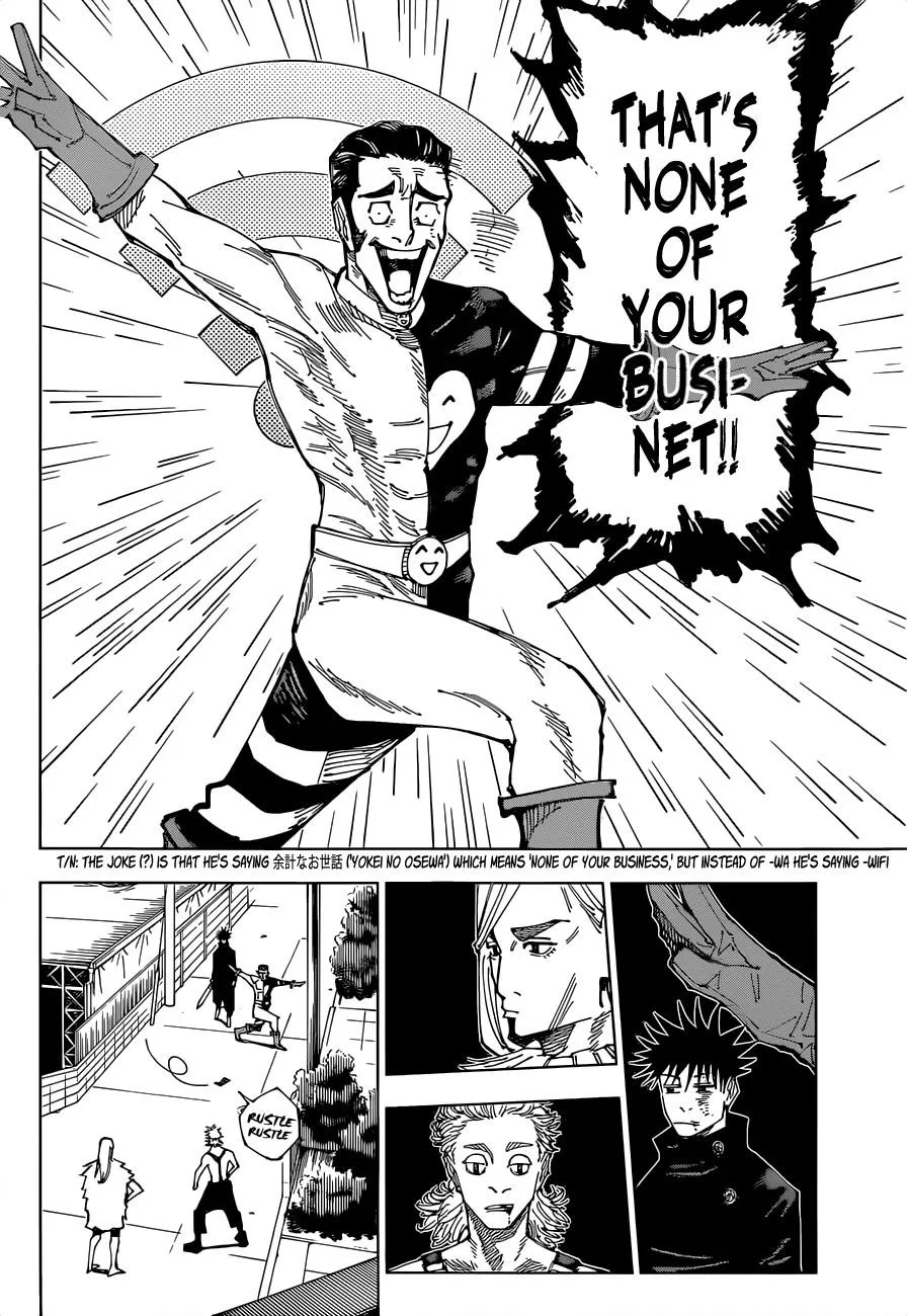 JUJUTSU KAISEN Chapter 169 page 6