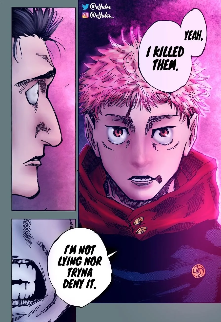 JUJUTSU KAISEN Chapter 165 page 22
