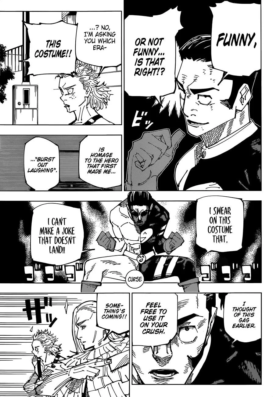 JUJUTSU KAISEN Chapter 169 page 5
