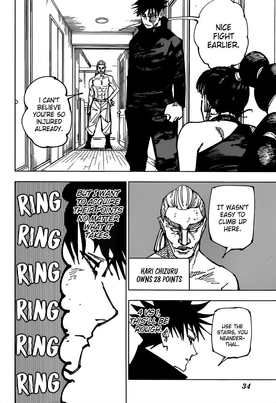 JUJUTSU KAISEN Chapter 168 page 14
