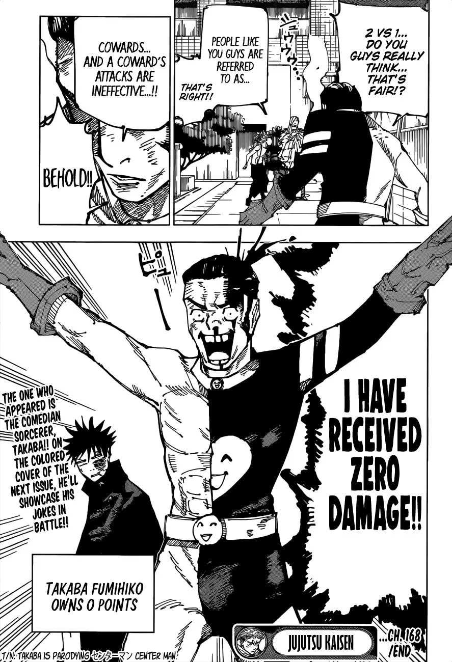 JUJUTSU KAISEN Chapter 168 page 23