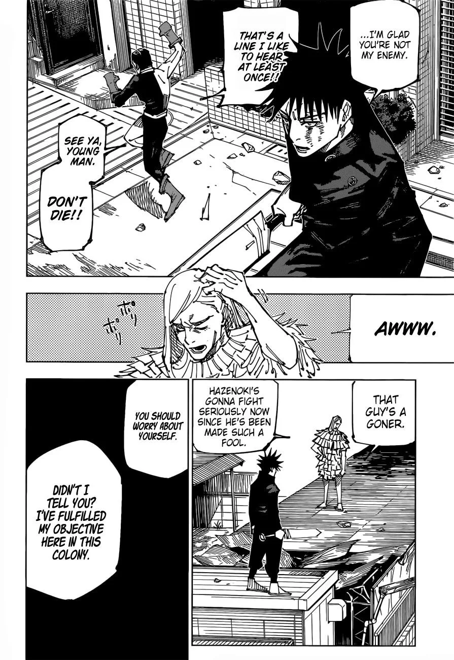 JUJUTSU KAISEN Chapter 169 page 19