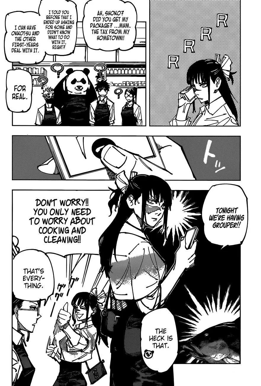 JUJUTSU KAISEN Chapter 168.5 page 9