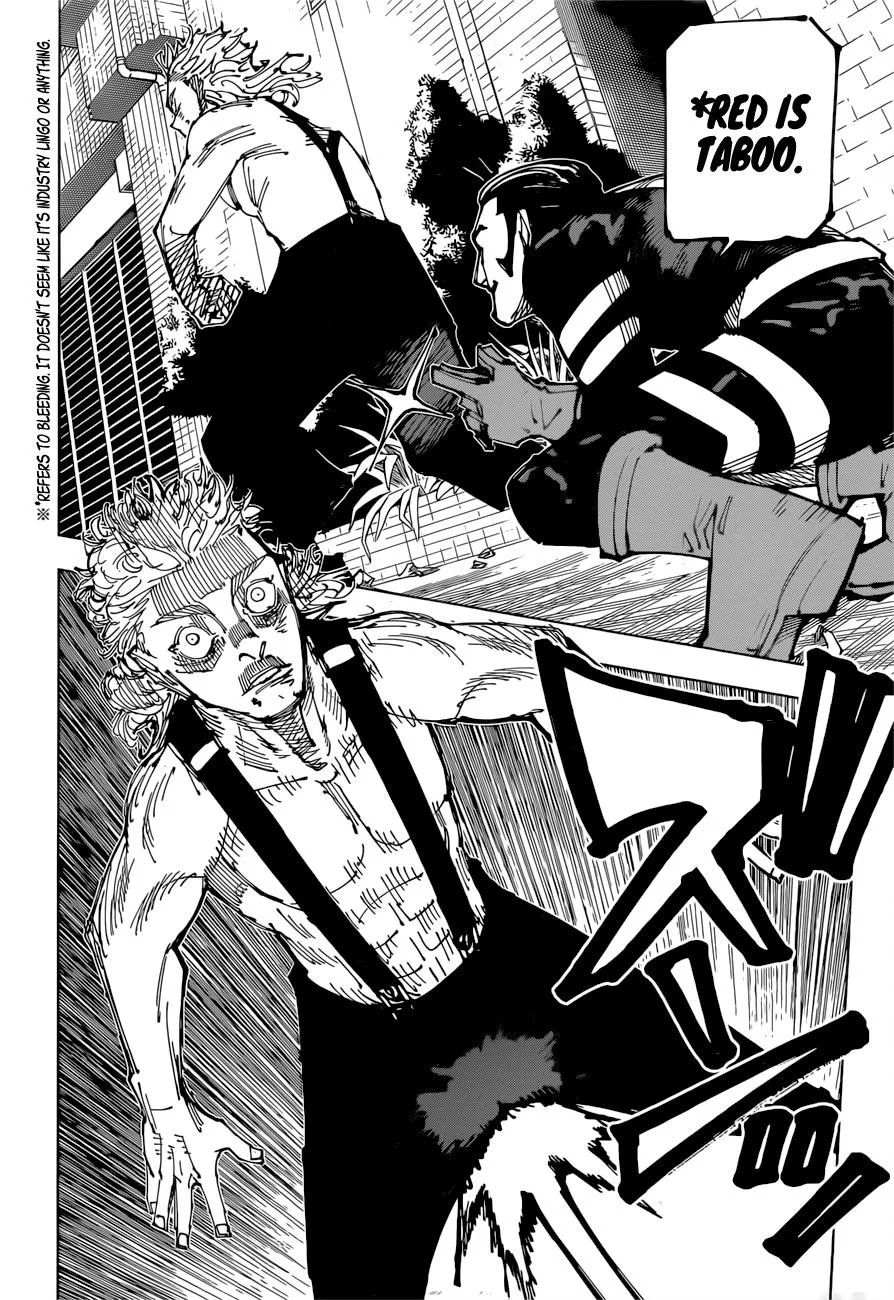 JUJUTSU KAISEN Chapter 169 page 17