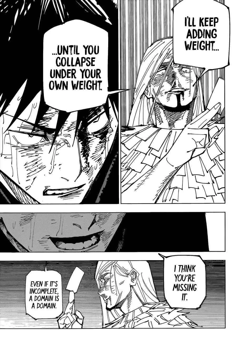 JUJUTSU KAISEN Chapter 171 page 18