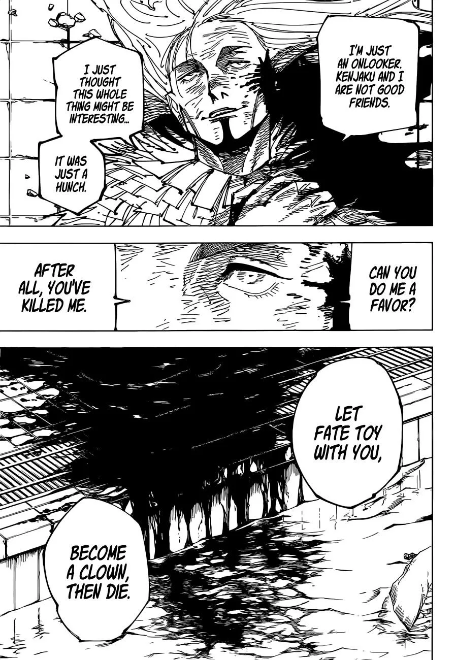 JUJUTSU KAISEN Chapter 173 page 4