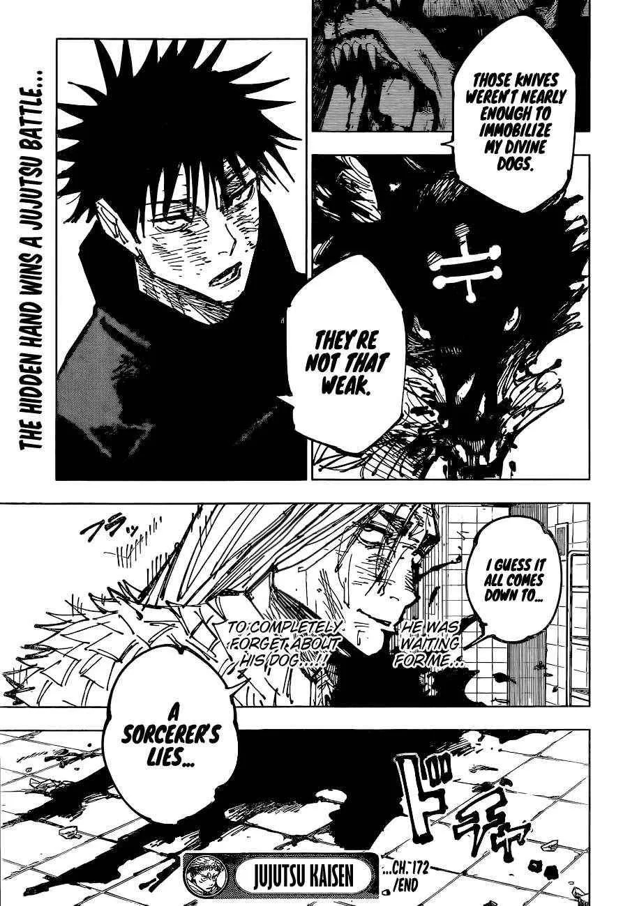 JUJUTSU KAISEN Chapter 172 page 18