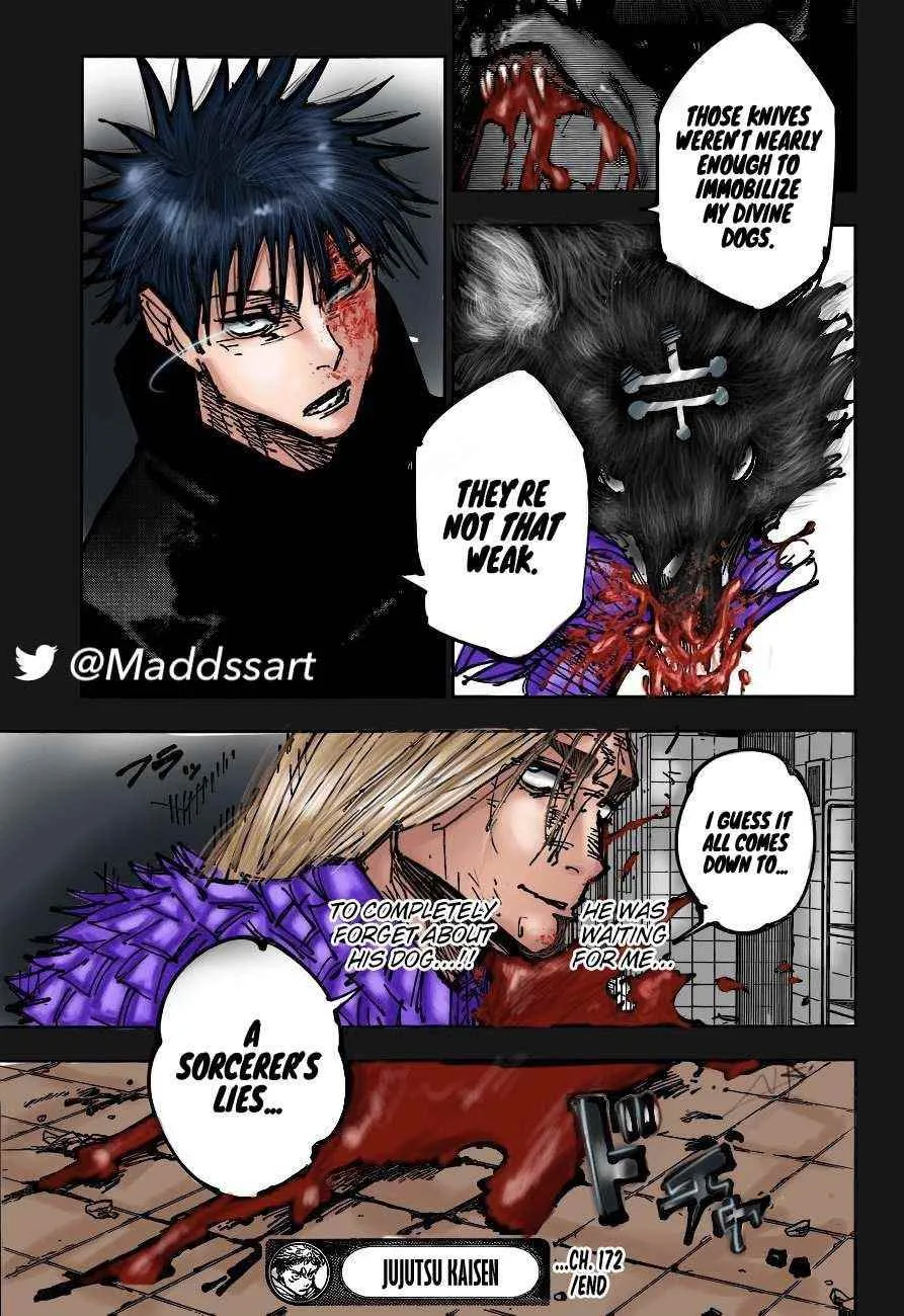 JUJUTSU KAISEN Chapter 172 page 21