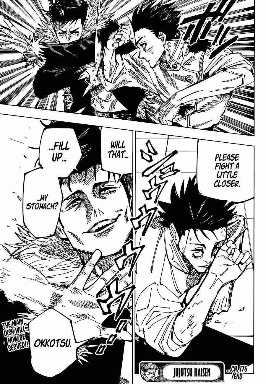 JUJUTSU KAISEN Chapter 176 page 18
