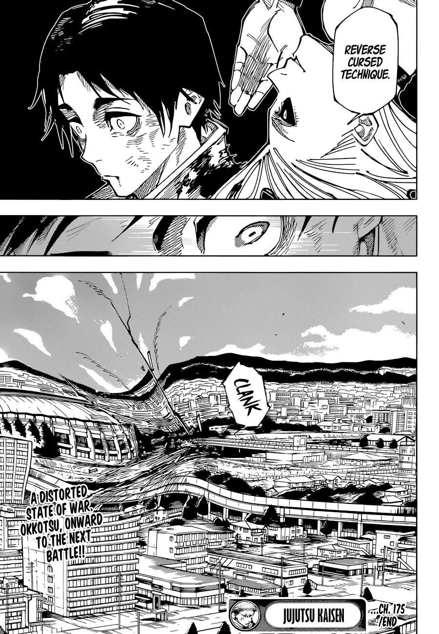 JUJUTSU KAISEN Chapter 175 page 20