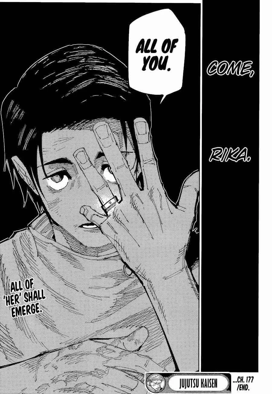 JUJUTSU KAISEN Chapter 177 page 18