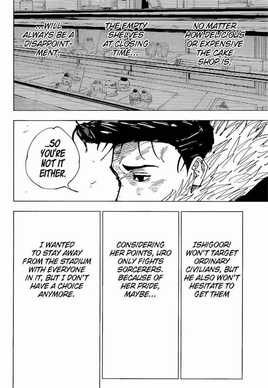 JUJUTSU KAISEN Chapter 177 page 17