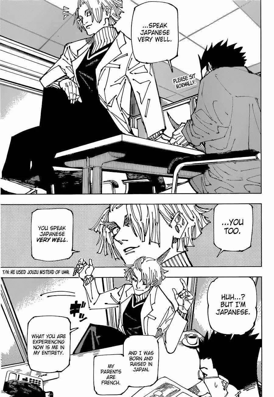 JUJUTSU KAISEN Chapter 181 page 11