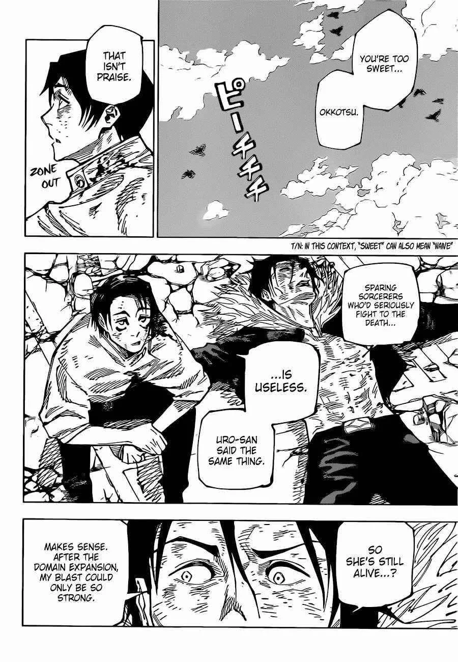 JUJUTSU KAISEN Chapter 181 page 6