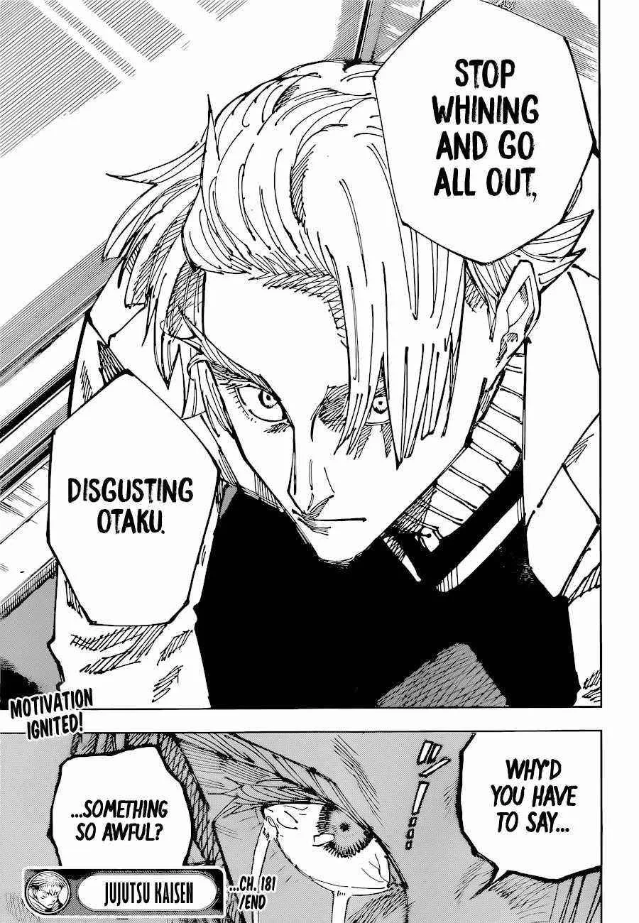 JUJUTSU KAISEN Chapter 181 page 23