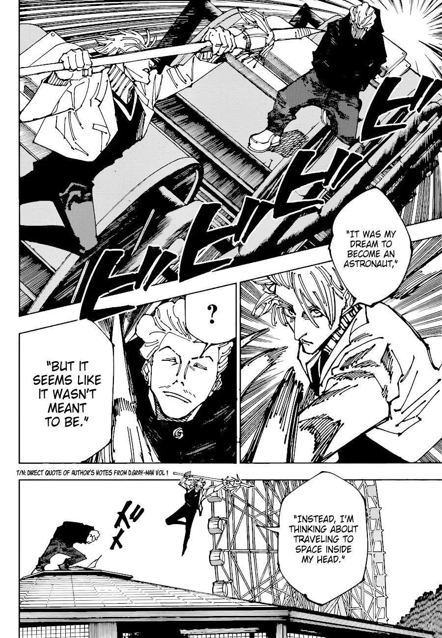 JUJUTSU KAISEN Chapter 182 page 3