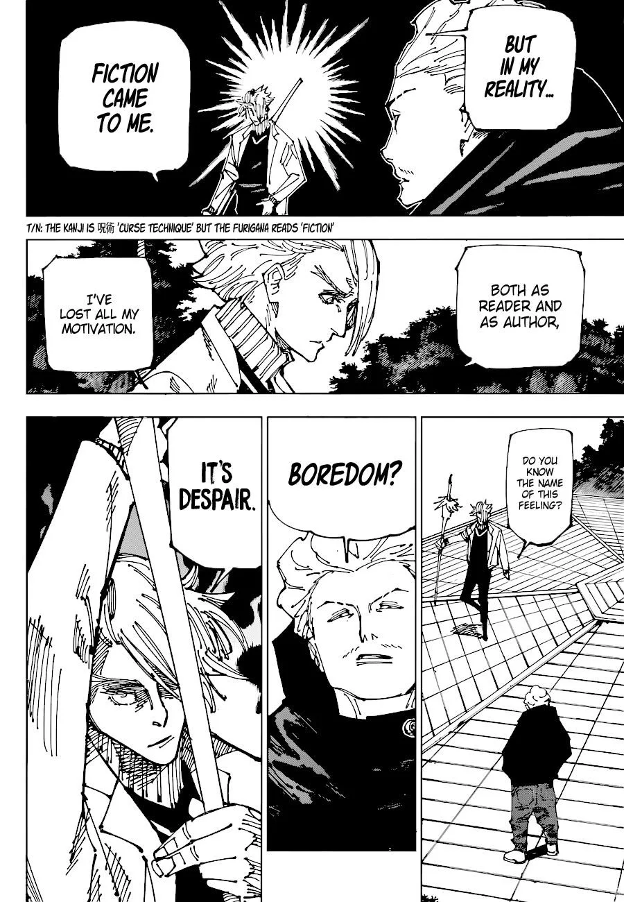 JUJUTSU KAISEN Chapter 182 page 5