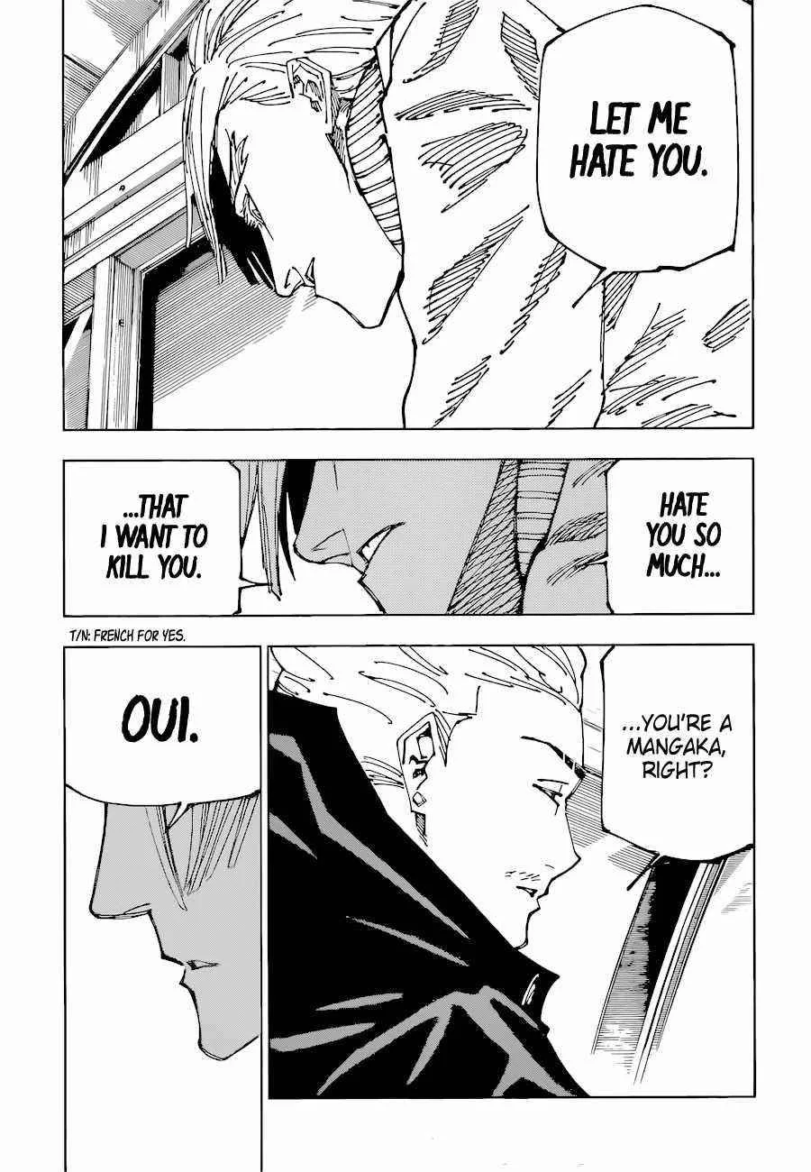 JUJUTSU KAISEN Chapter 181 page 21