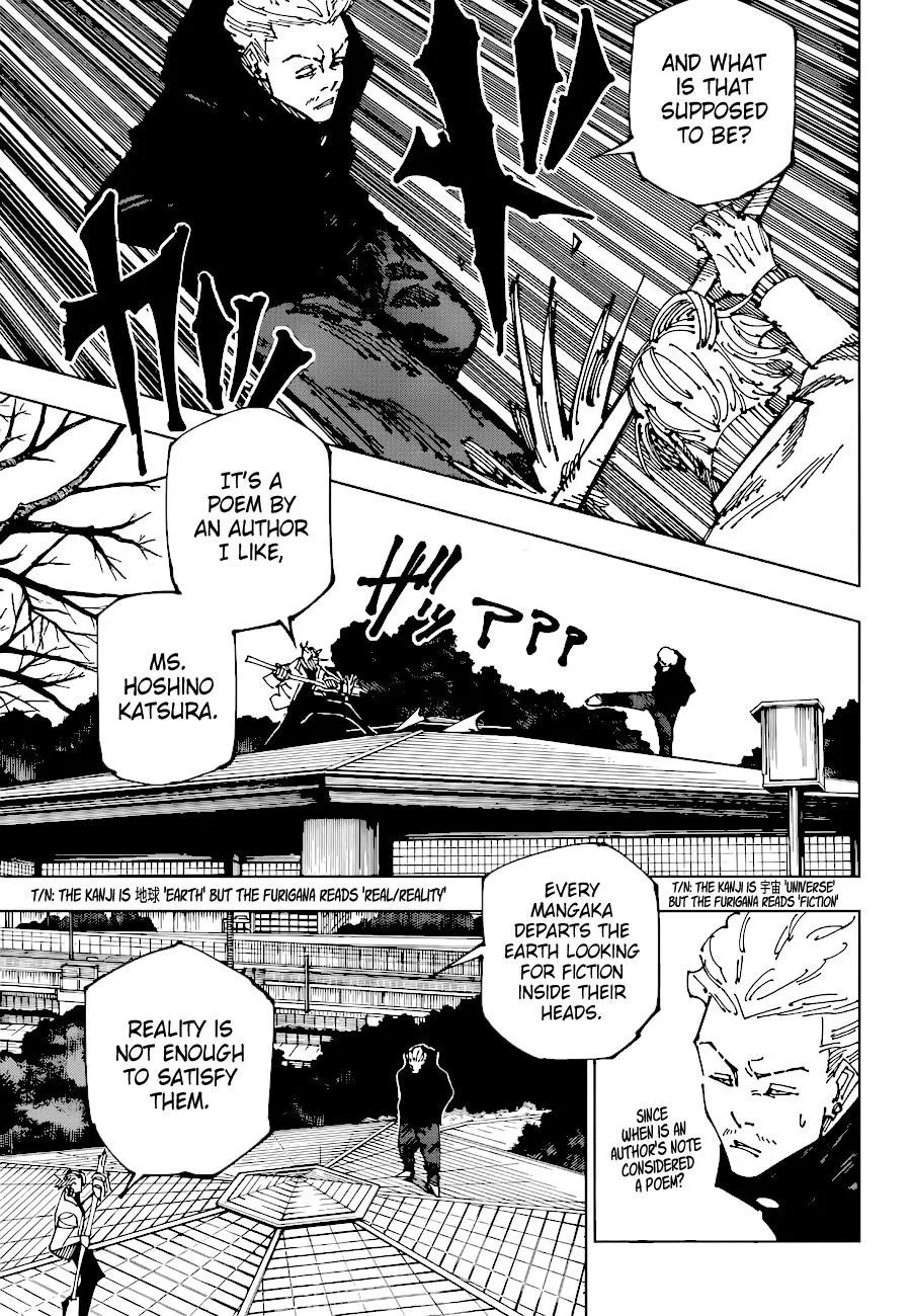 JUJUTSU KAISEN Chapter 182 page 4