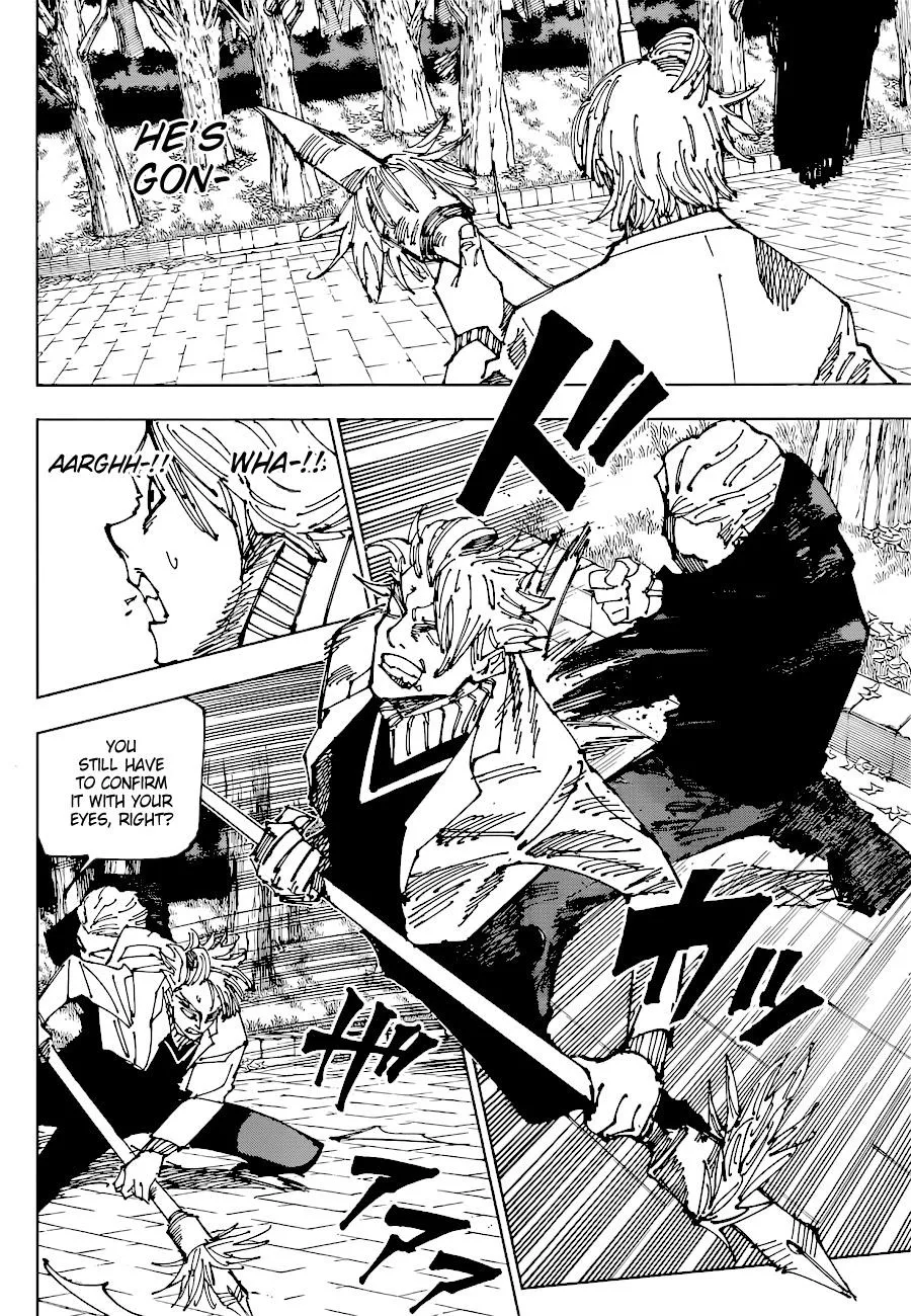 JUJUTSU KAISEN Chapter 182 page 14