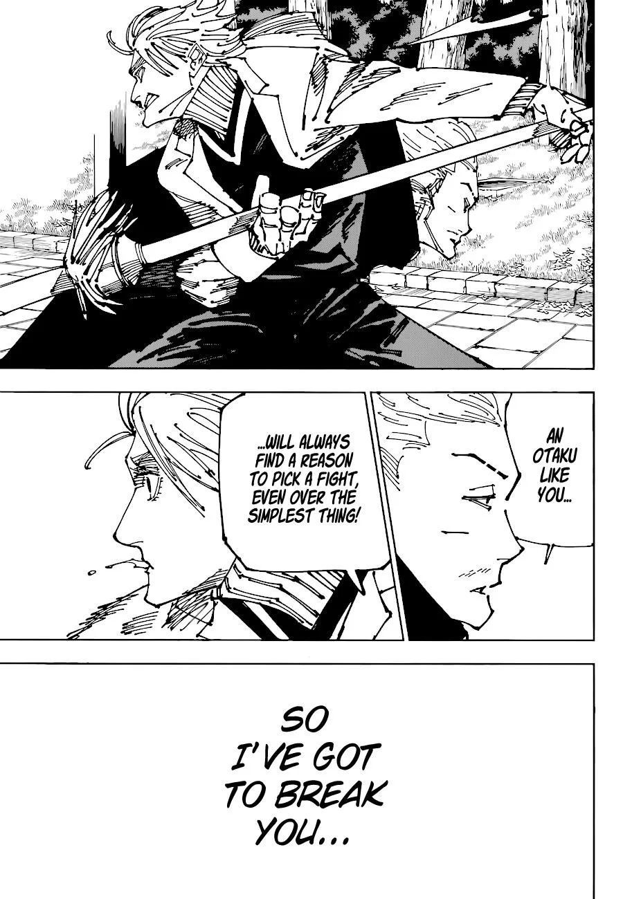 JUJUTSU KAISEN Chapter 182 page 17