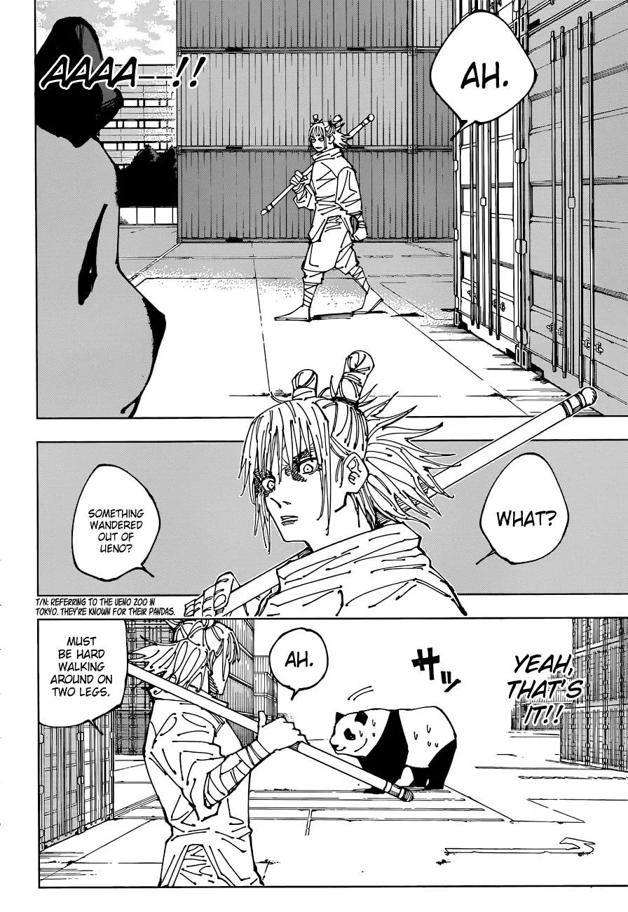 JUJUTSU KAISEN Chapter 184 page 5