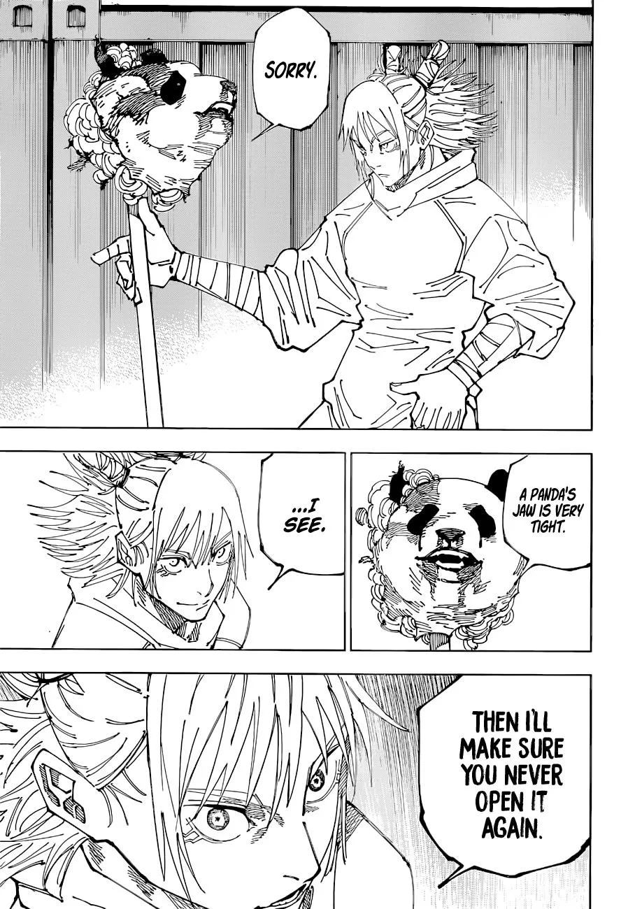 JUJUTSU KAISEN Chapter 185 page 17
