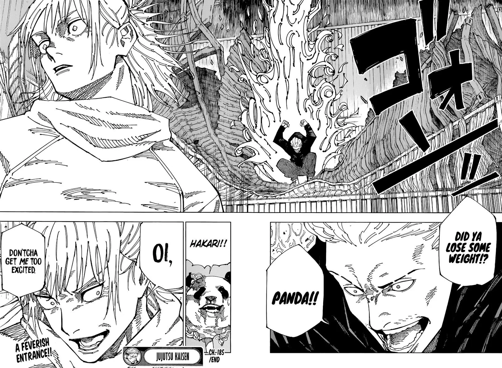 JUJUTSU KAISEN Chapter 185 page 18