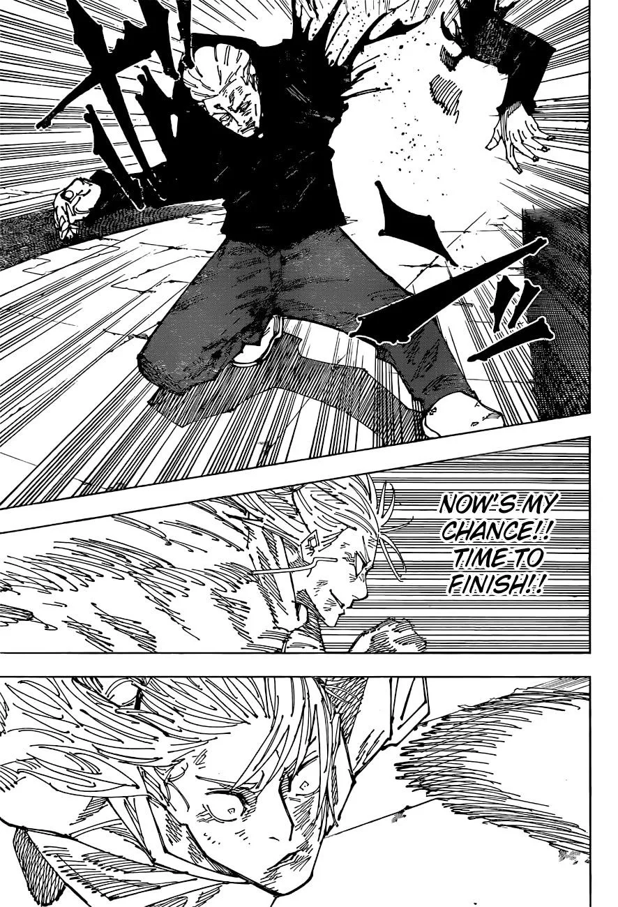 JUJUTSU KAISEN Chapter 186 page 14