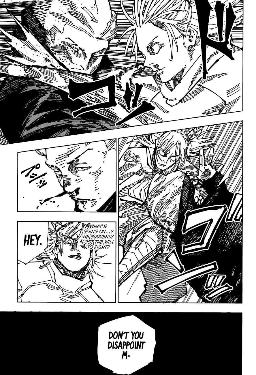 JUJUTSU KAISEN Chapter 186 page 9