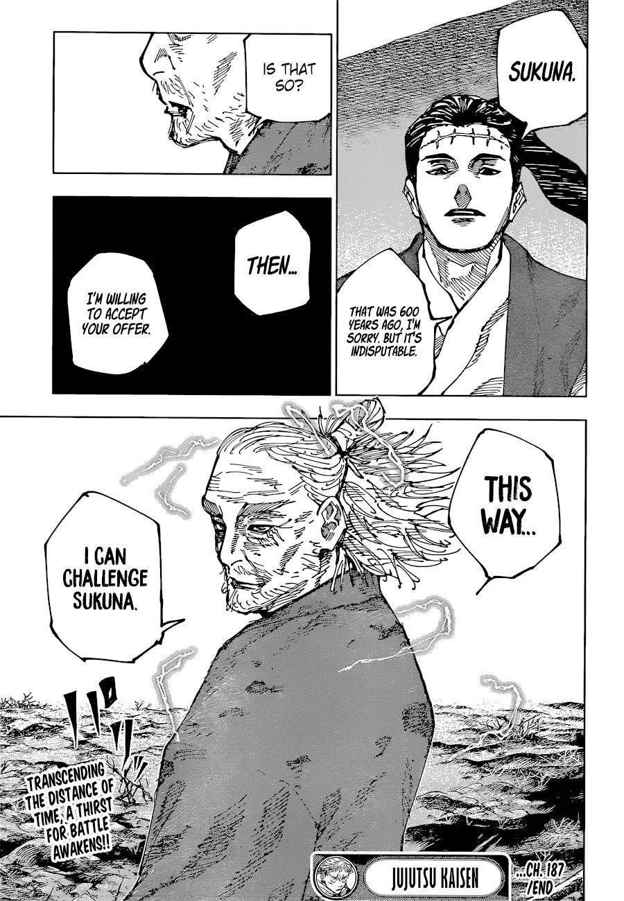 JUJUTSU KAISEN Chapter 187 page 18