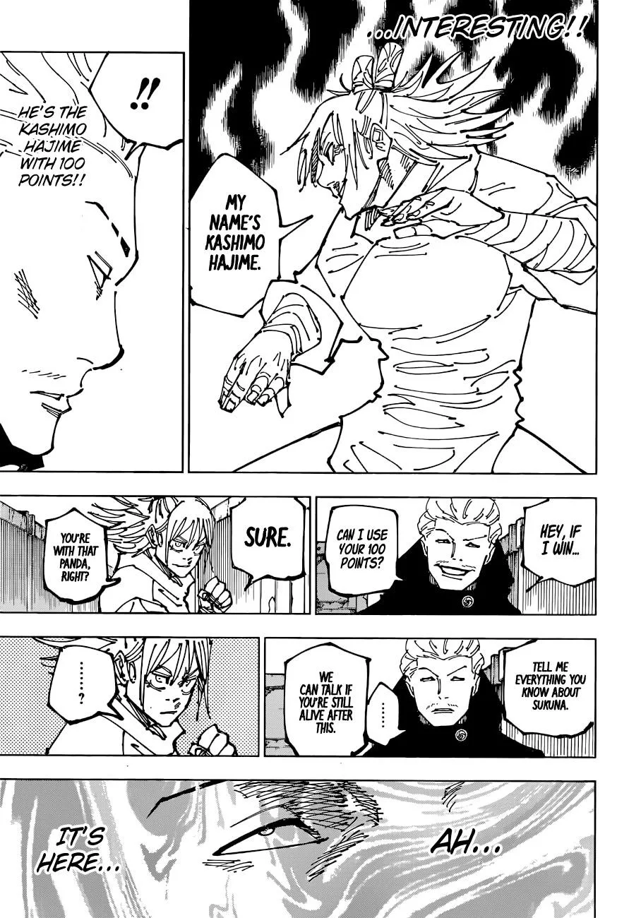 JUJUTSU KAISEN Chapter 186 page 7
