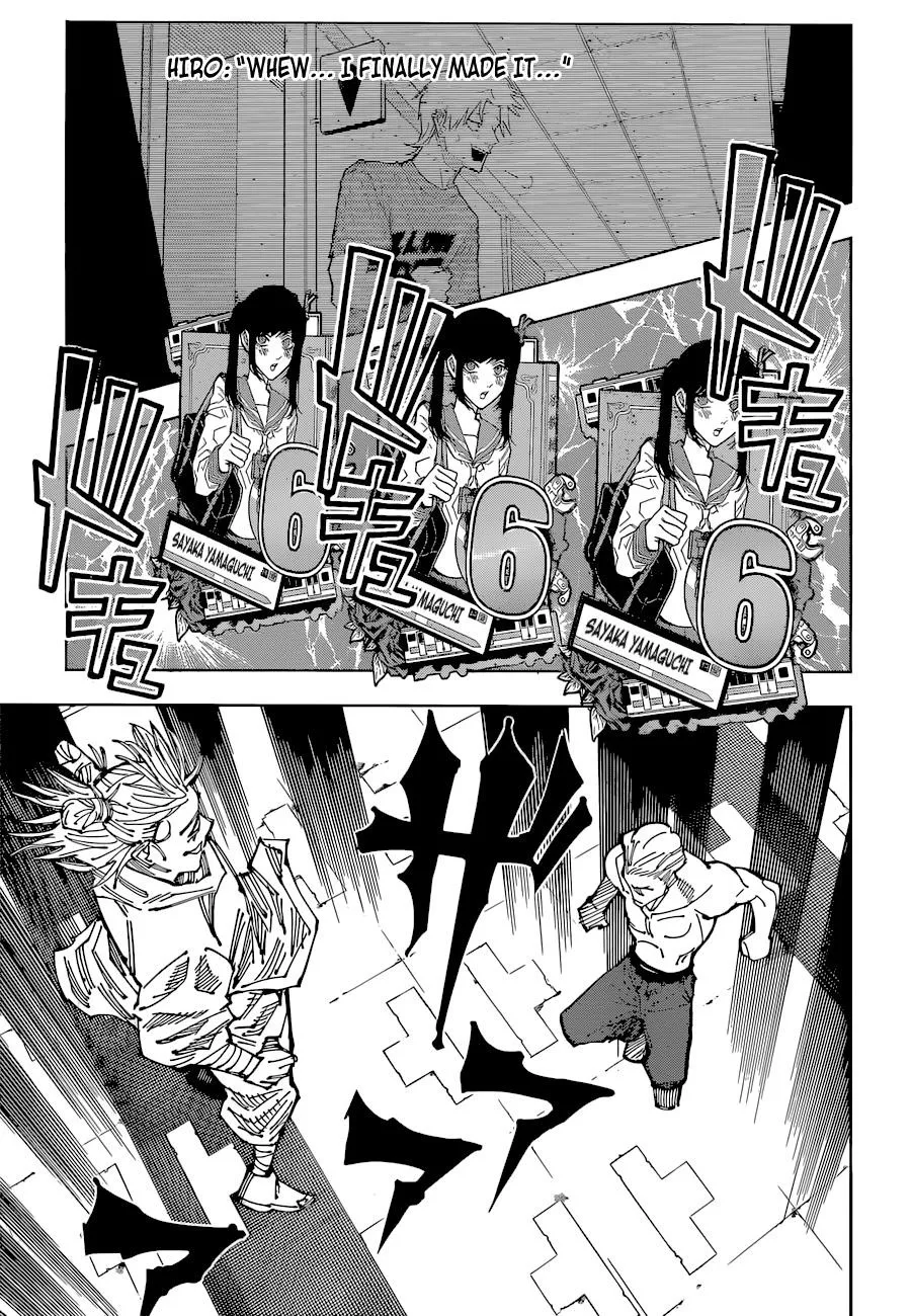 JUJUTSU KAISEN Chapter 187 page 11