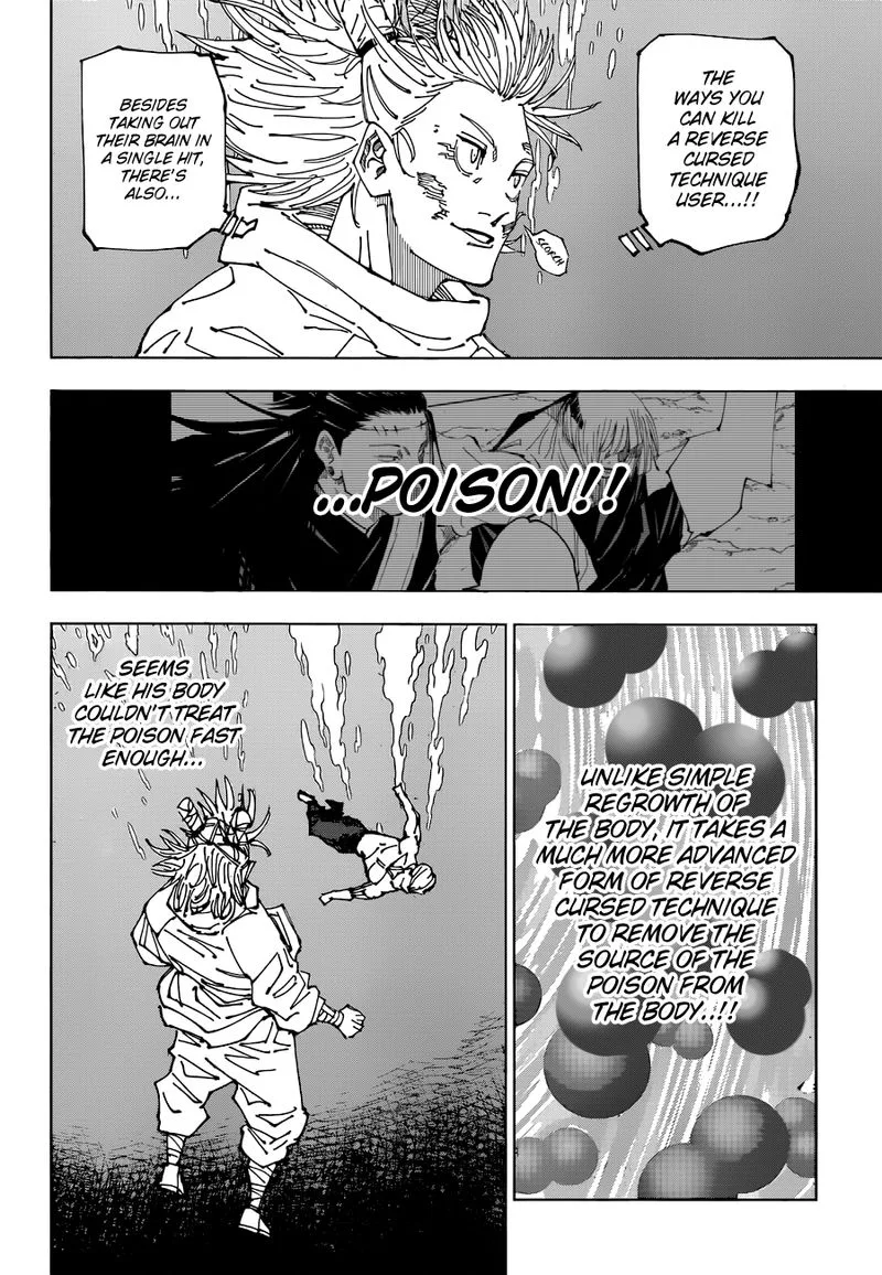 JUJUTSU KAISEN Chapter 189 page 14
