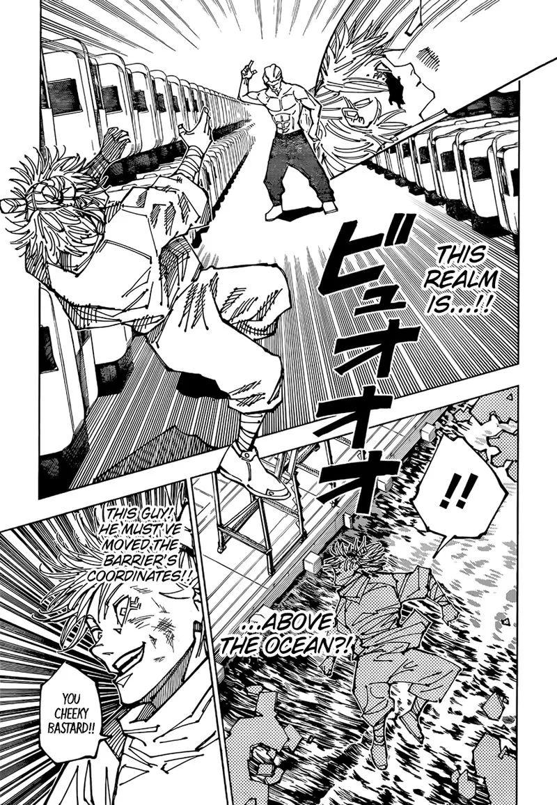 JUJUTSU KAISEN Chapter 189 page 5