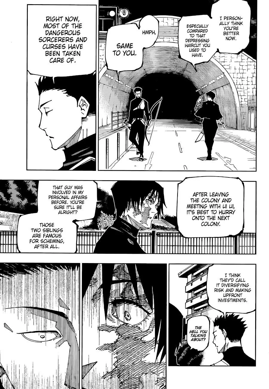 JUJUTSU KAISEN Chapter 190 page 17
