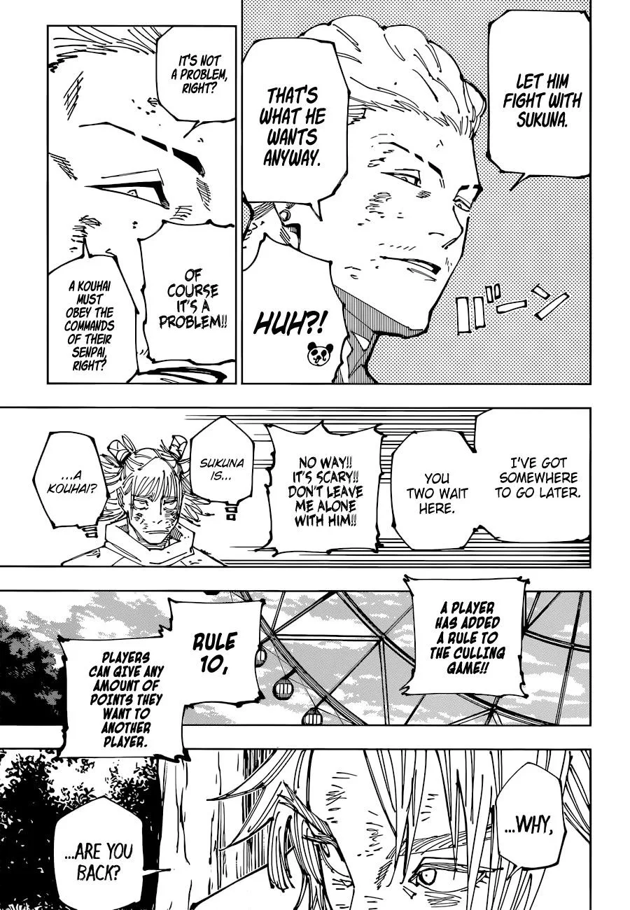 JUJUTSU KAISEN Chapter 190 page 10