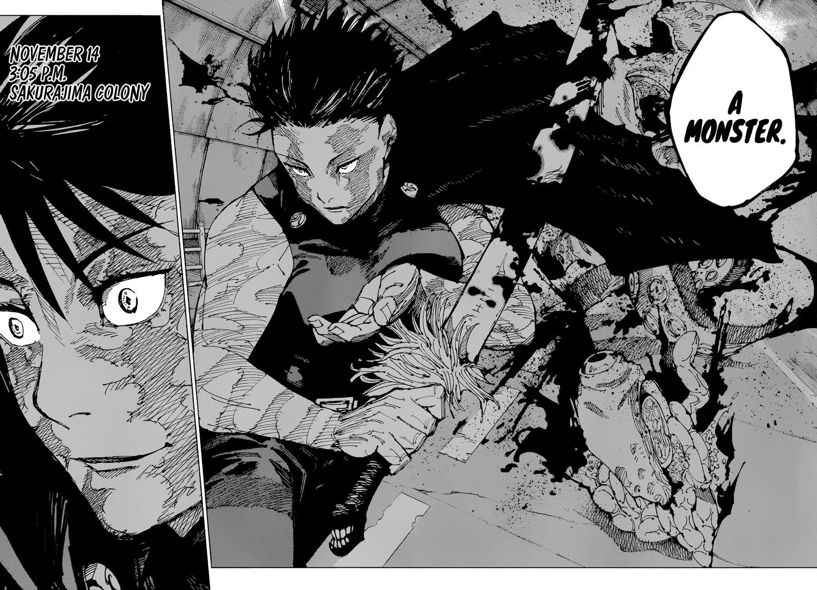 JUJUTSU KAISEN Chapter 190 page 15