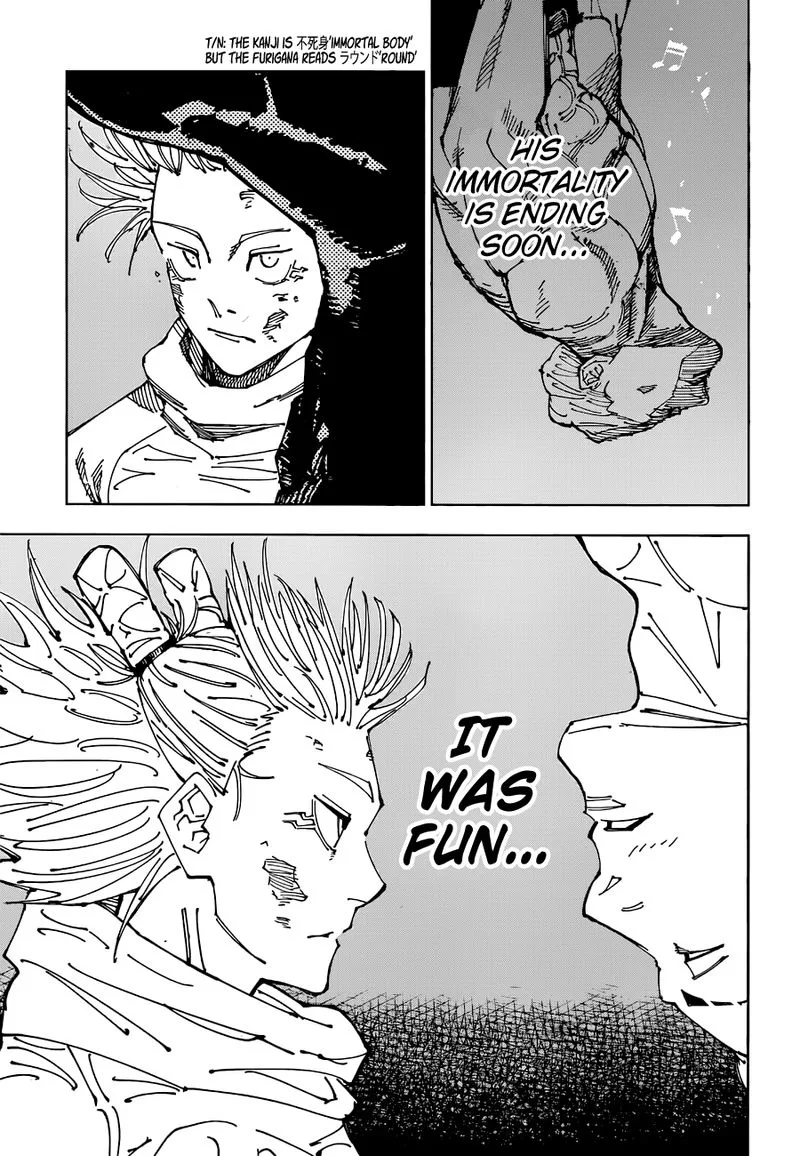 JUJUTSU KAISEN Chapter 189 page 15