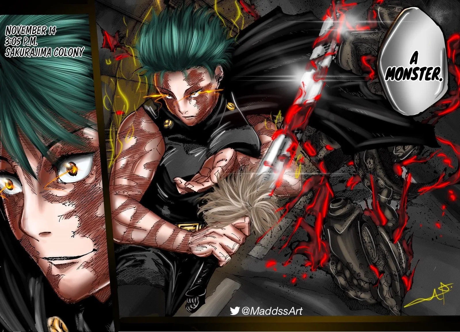JUJUTSU KAISEN Chapter 190 page 21