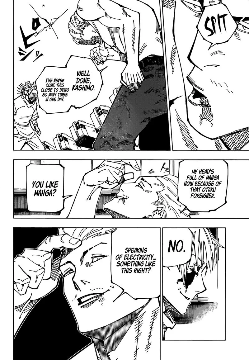 JUJUTSU KAISEN Chapter 189 page 4