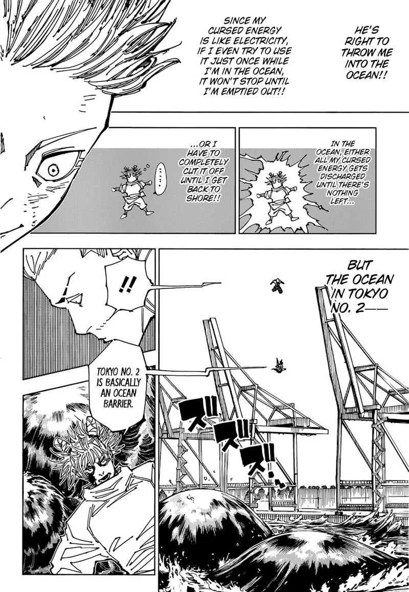JUJUTSU KAISEN Chapter 189 page 6