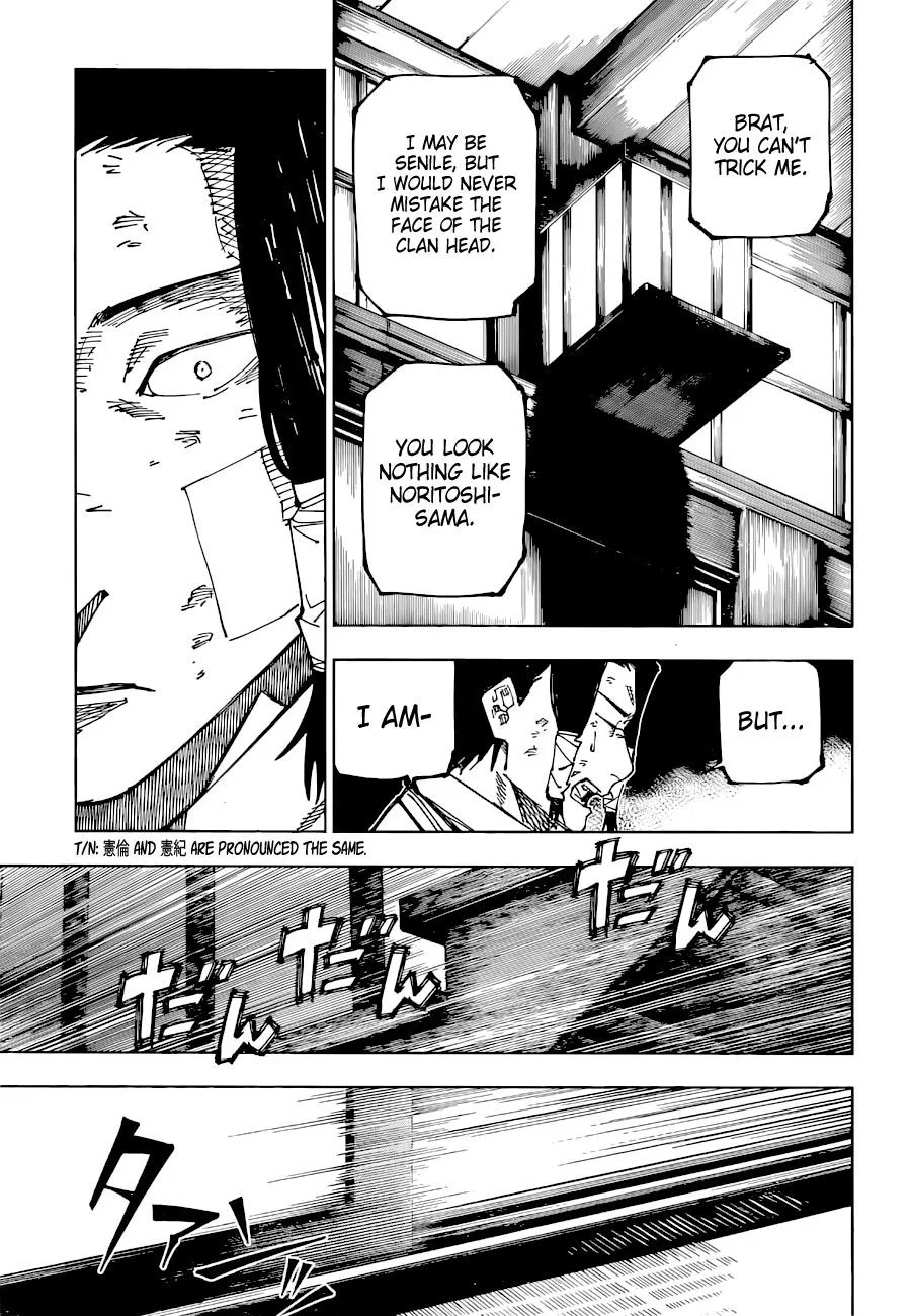 JUJUTSU KAISEN Chapter 191 page 4