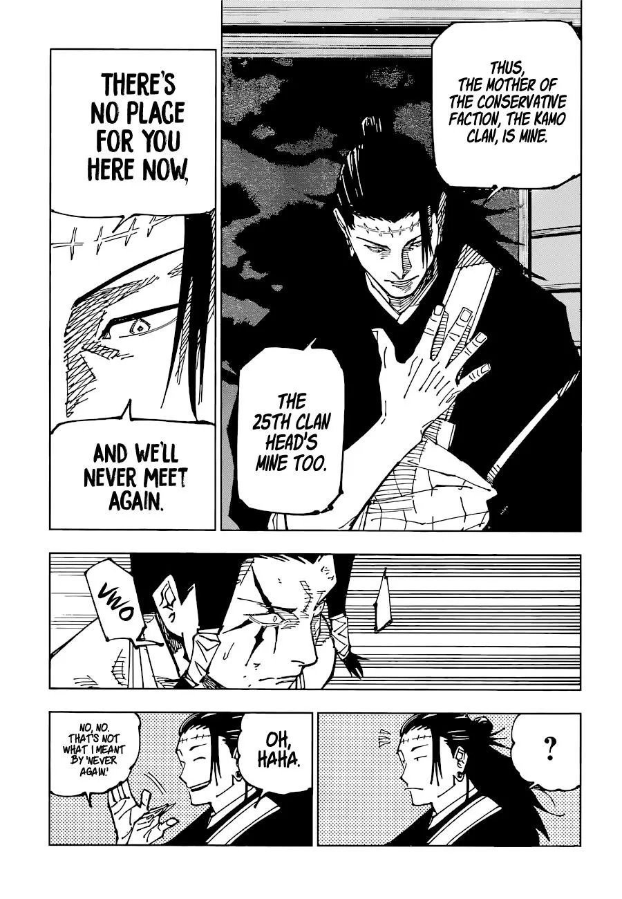 JUJUTSU KAISEN Chapter 191 page 8