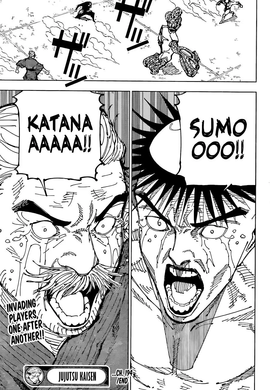 JUJUTSU KAISEN Chapter 194 page 20
