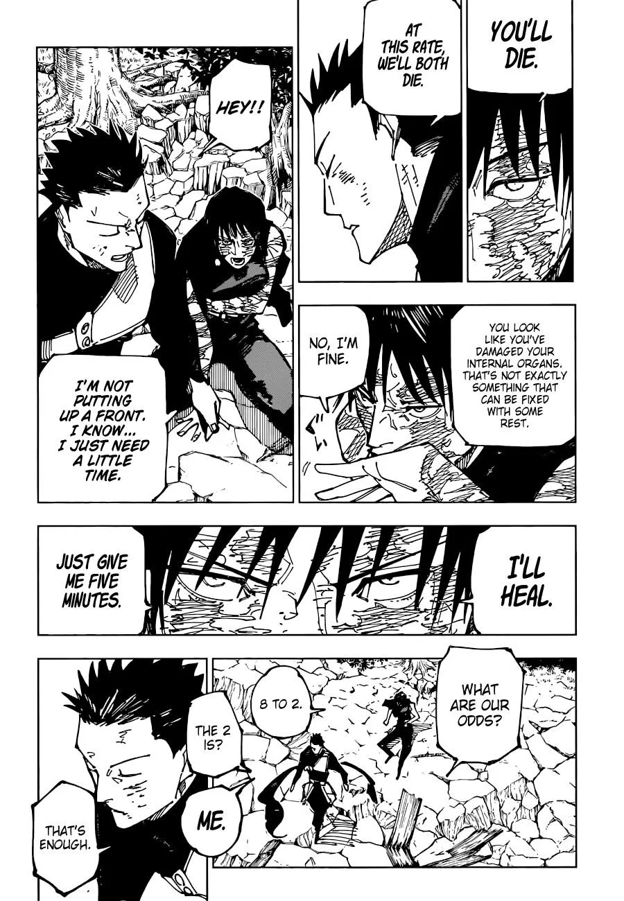 JUJUTSU KAISEN Chapter 194 page 7
