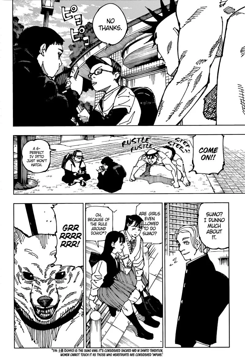 JUJUTSU KAISEN Chapter 195 page 5