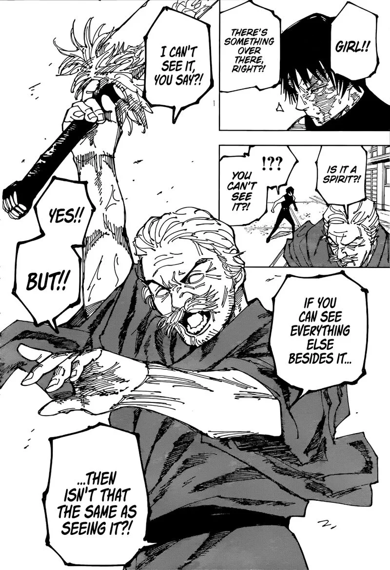 JUJUTSU KAISEN Chapter 195 page 17