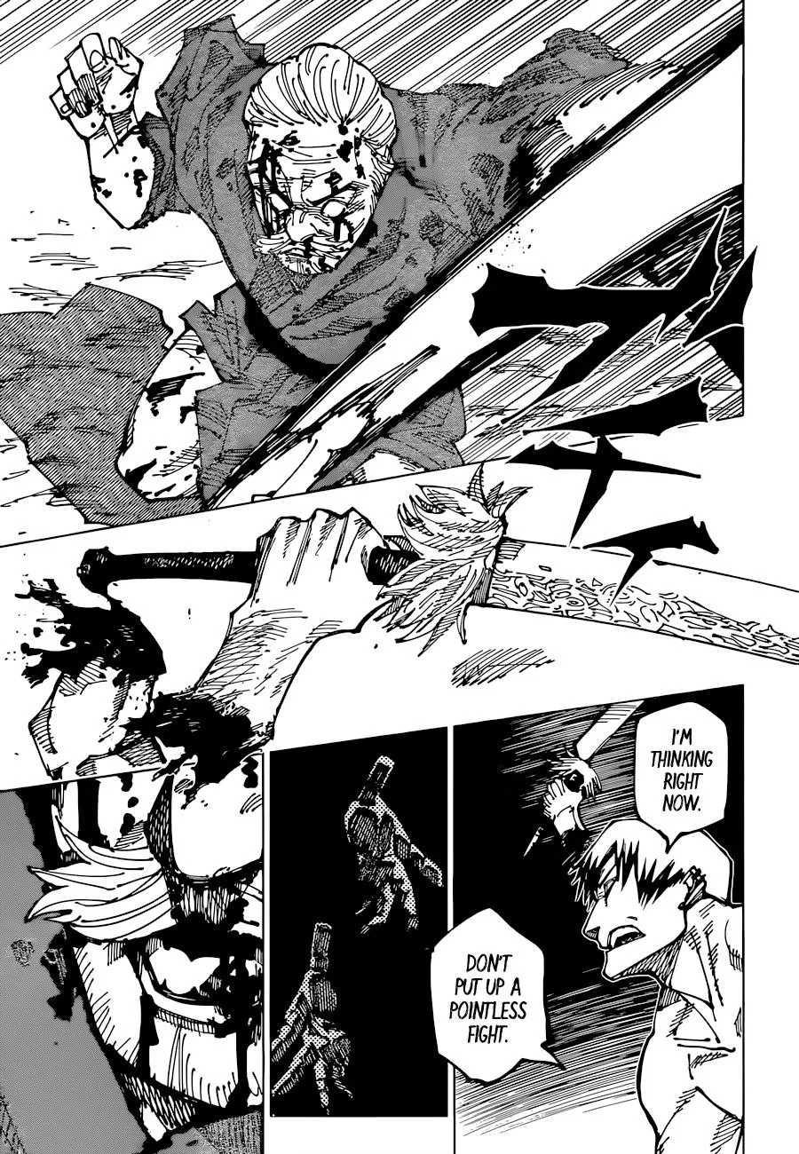 JUJUTSU KAISEN Chapter 198 page 9