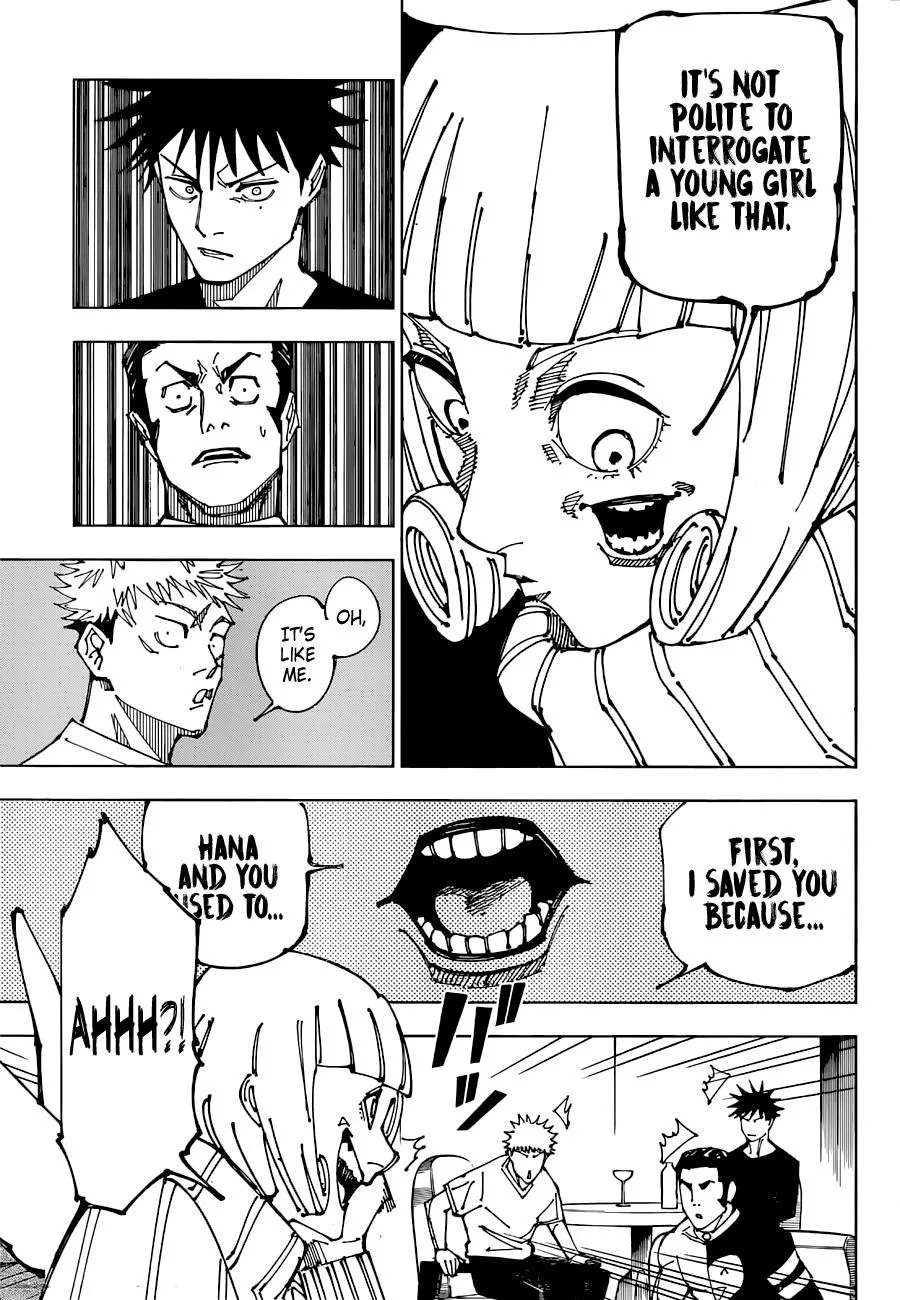 JUJUTSU KAISEN Chapter 199 page 14